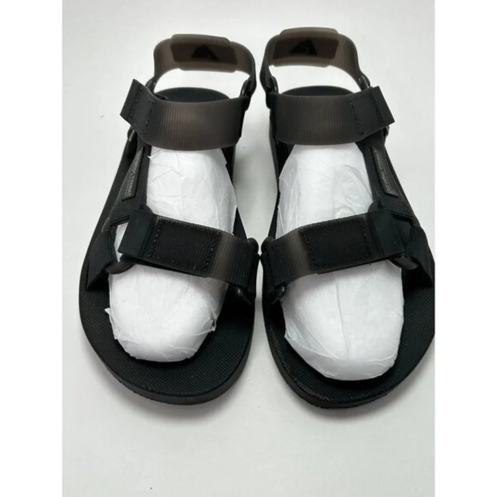 Ozark Trail Mens Sz 11 Black Grey‎ Outdoor Hiking Sport Sandals Adjustable Strap